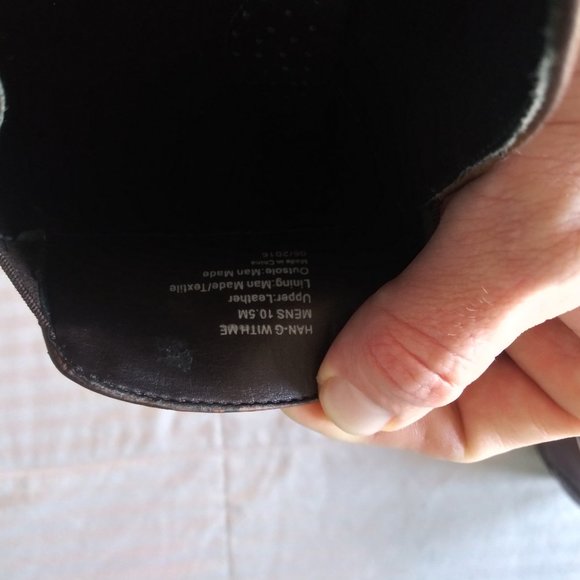 Mens Leather Kenneth Cole size 12 - Picture 2 of 6